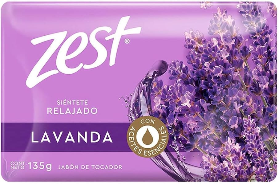 Jabon Zest Lavanda 135G