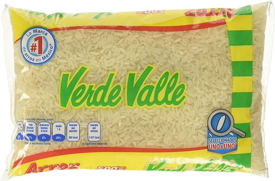 Arroz Verde Valle Extra Grano Largo 500 Gr