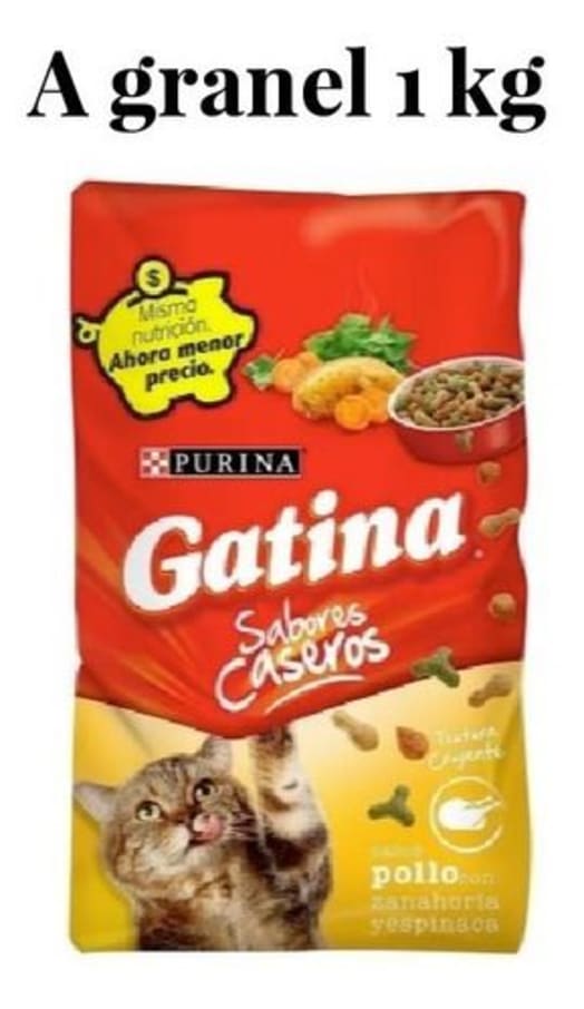 Alimento Gato Gatina A Granel Kg