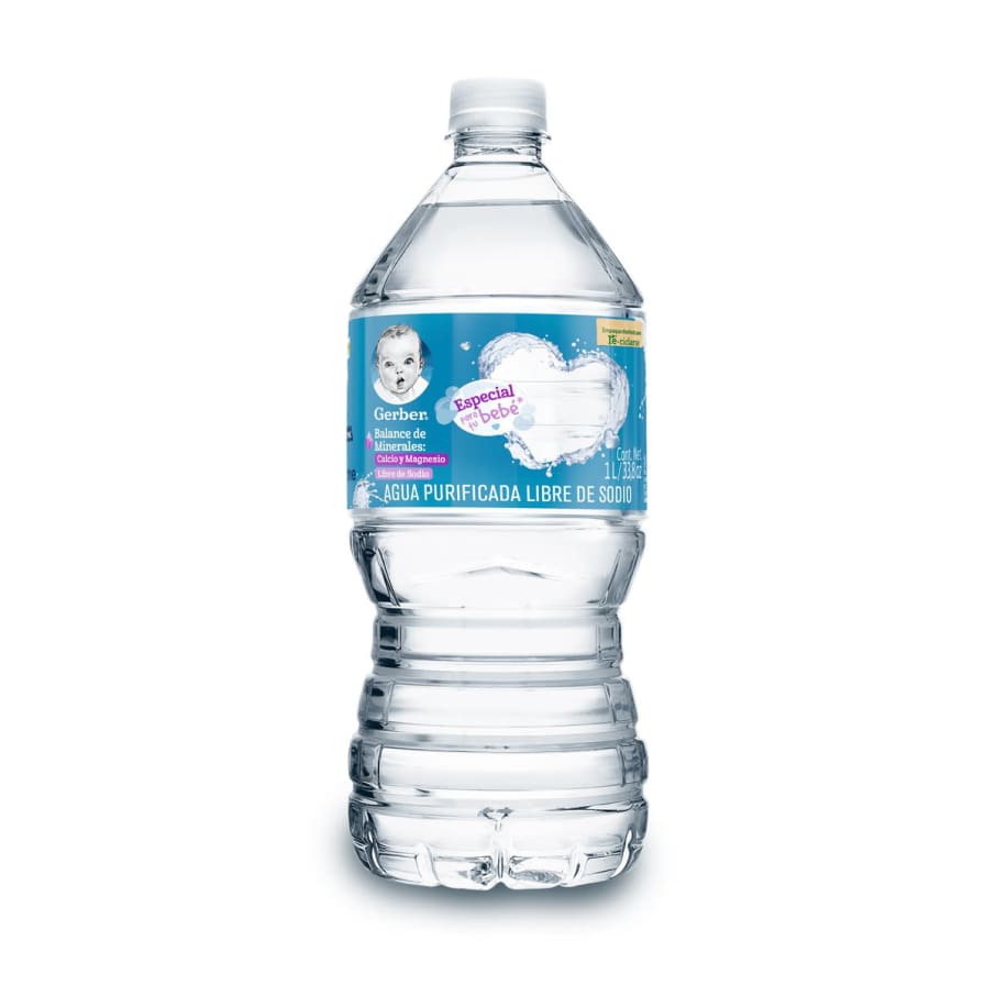 Agua De Bebe Gerber 1 Lt