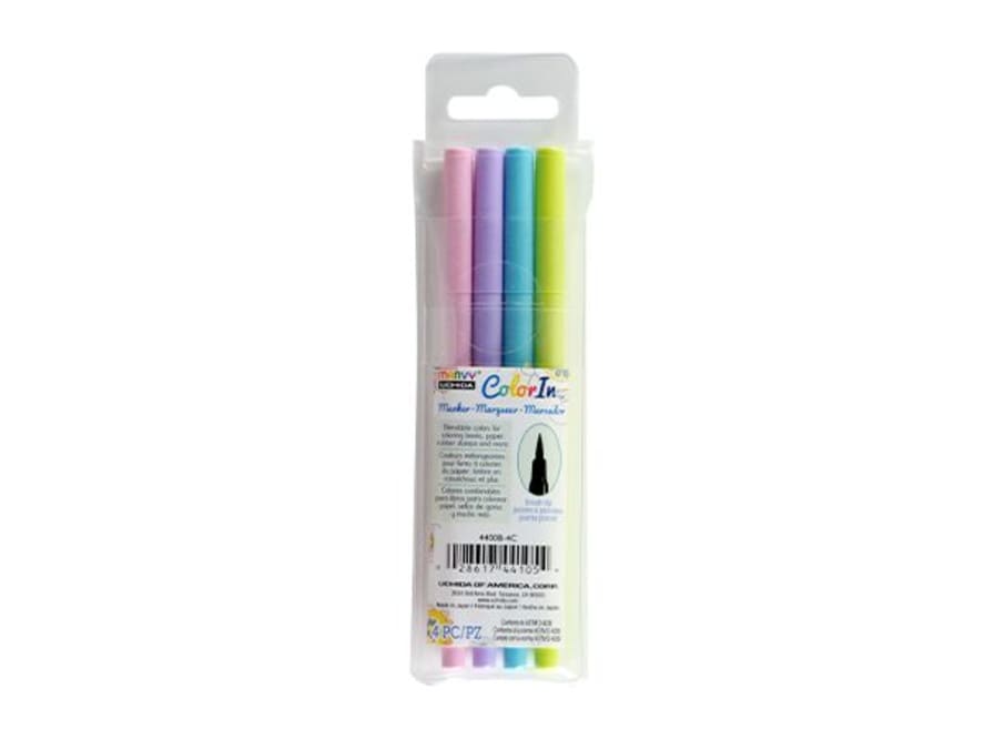 SET 4 PZA. COLORIN MARKER FINE PASTEL SET