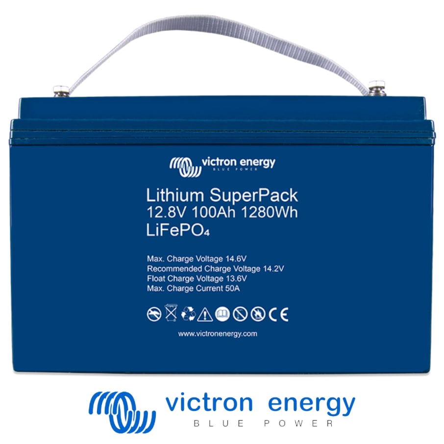 Batería Victron Energy Lithium SuperPack 12.8V 100Ah