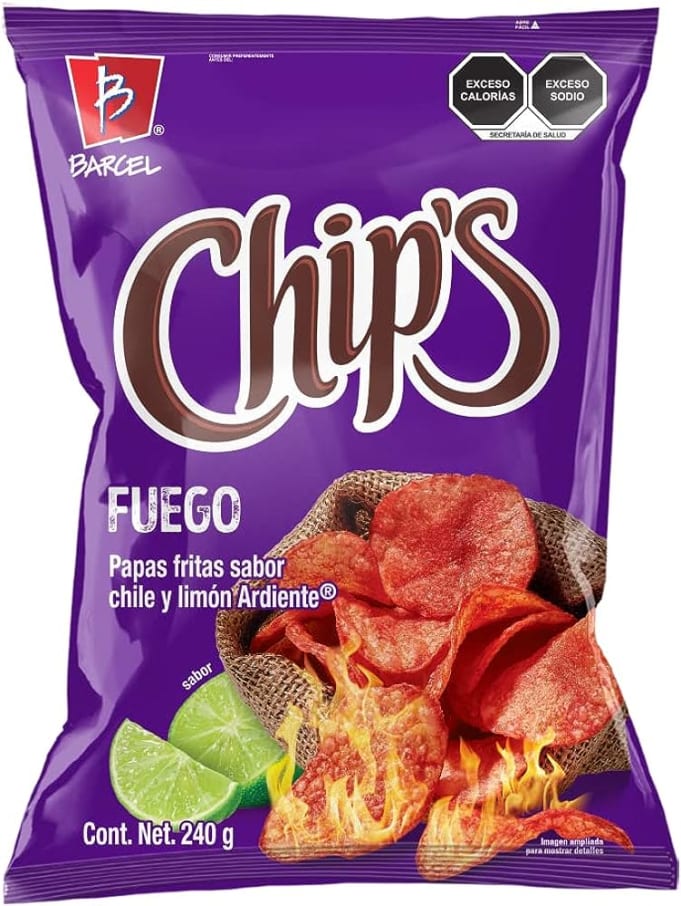 Papas Chips Fuego 240G