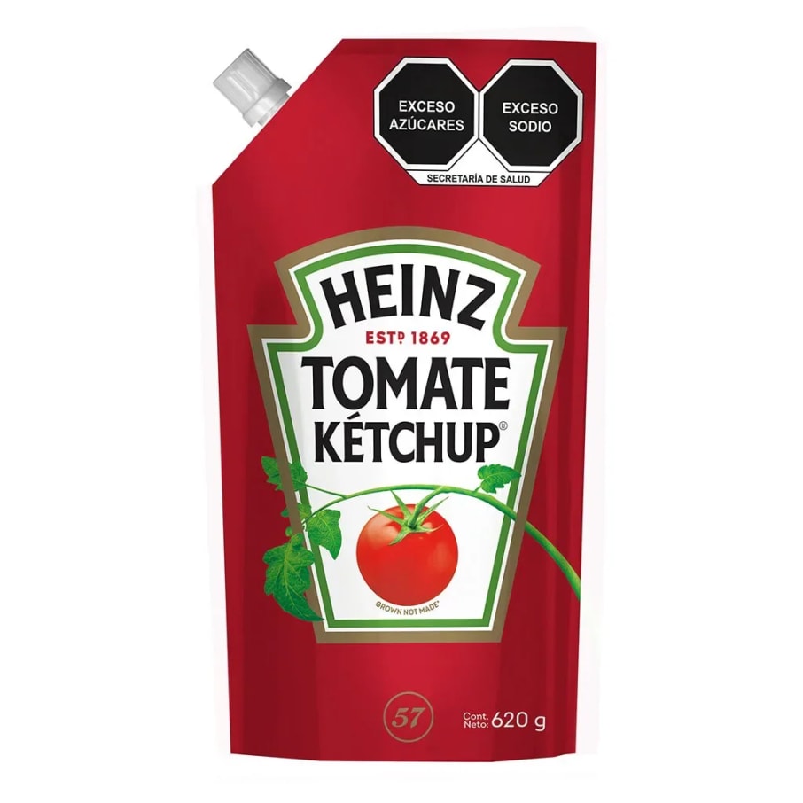 Salsa Catsup Heinz Doy Pack 620 Gr.