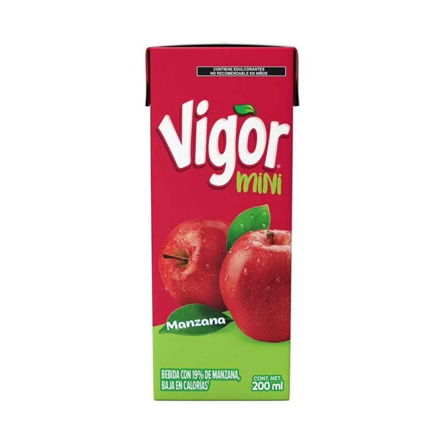 Bebida Vigor Manzana Jumex Minibrick 200 Ml.