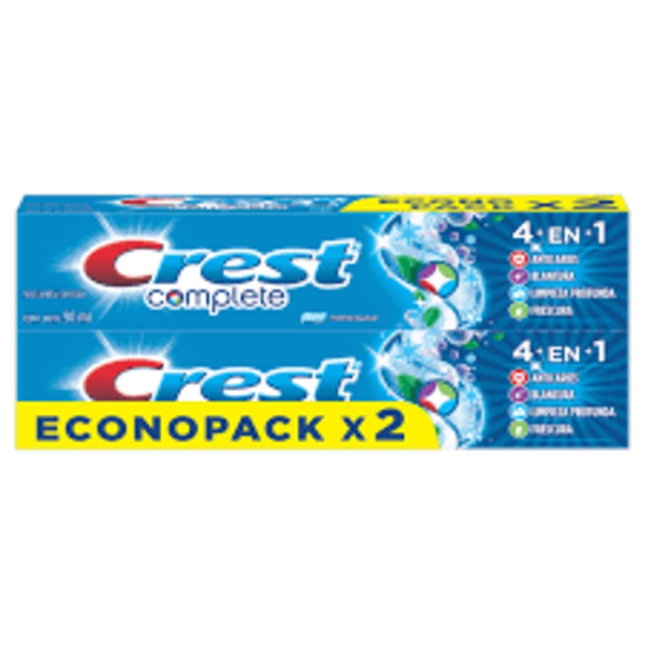 Pasta Dental Crest Complete Econopack 2 X 90Ml