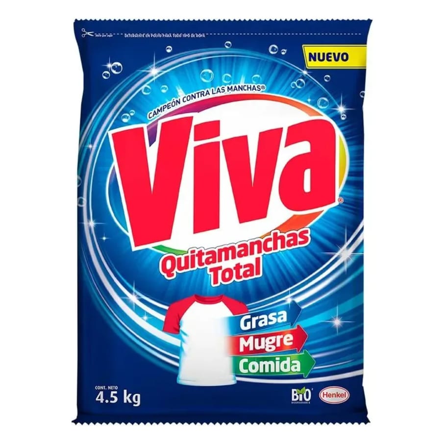 Detergente Viva Regular 4.5 K.