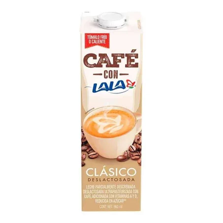 Café Con Lala Deslactosada 960 Ml