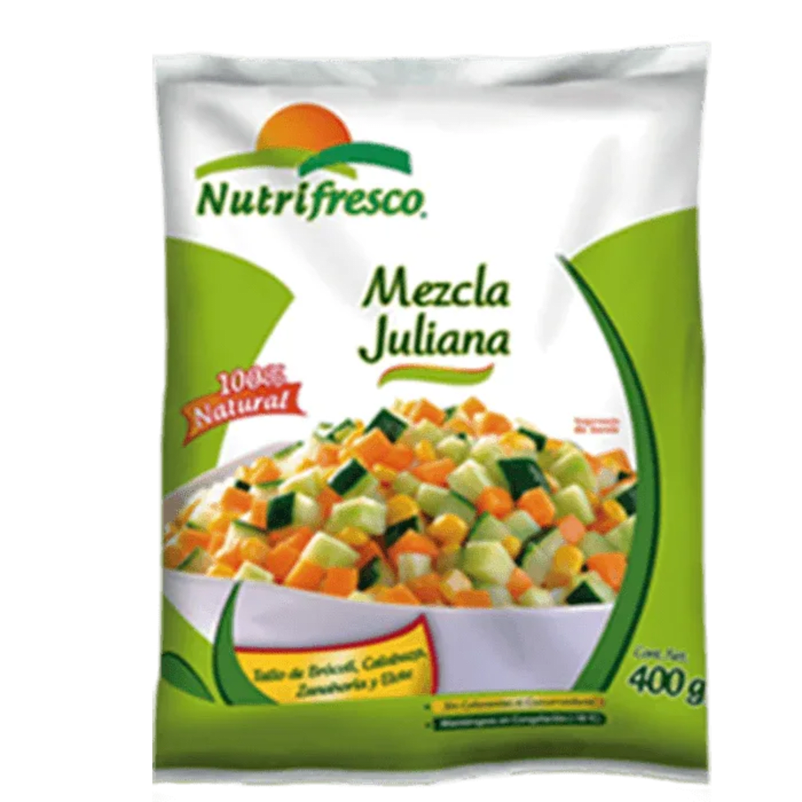 Mezcla Juliana Nutrifresco 400Gr.