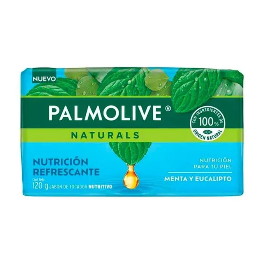 Jabon Palmolive Naturals Menta Y Eucalipto 120 Gr