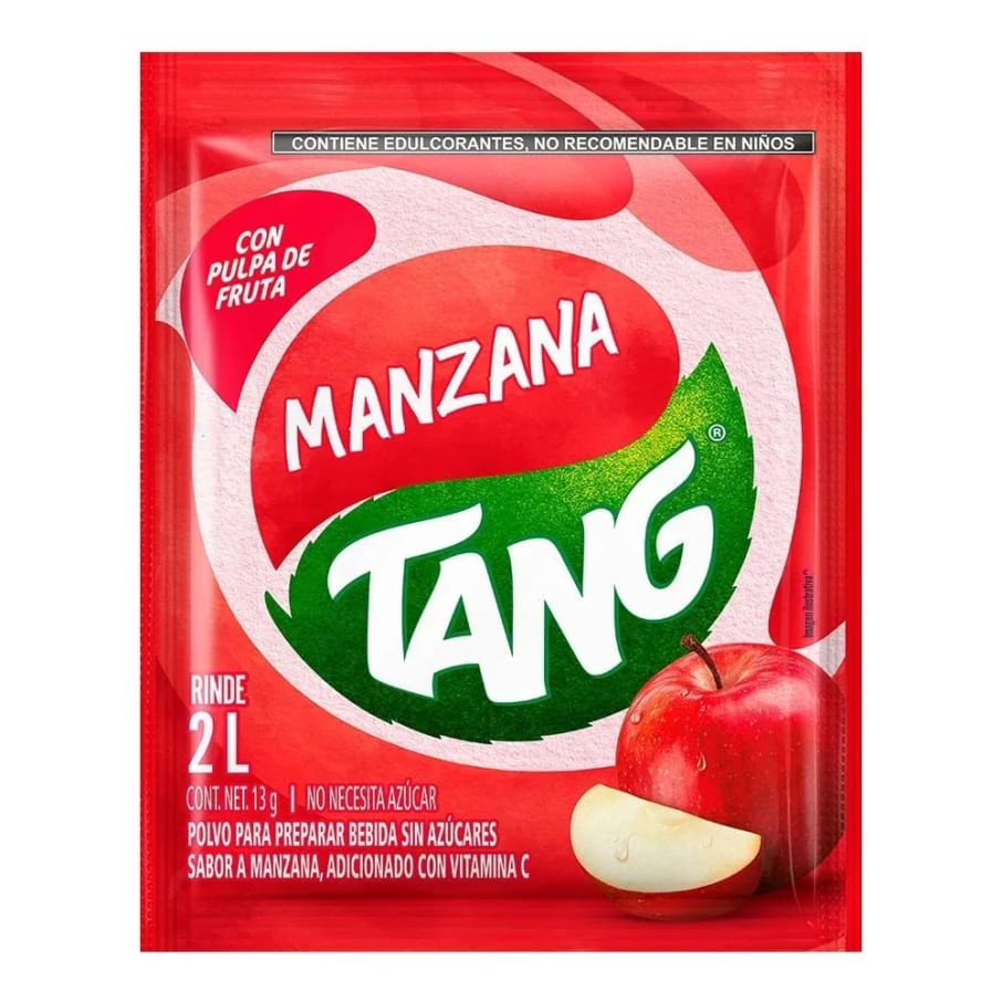 Concentrado Tang Manzana Reducido 72X13G