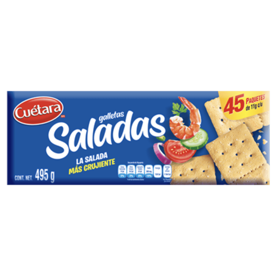 Galletas Cuetara Saladas 495 Gr