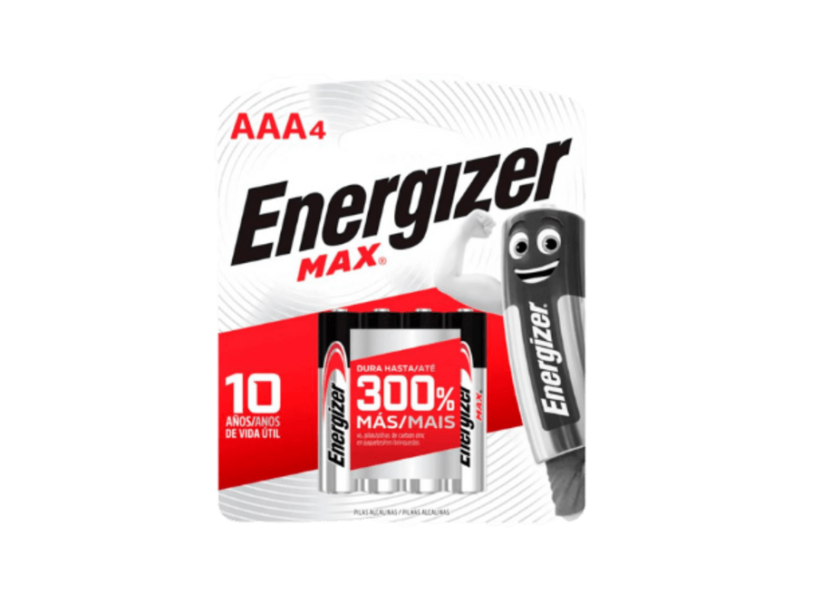 Pilas AAA X4 Energizer