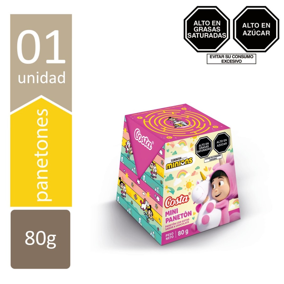 PANETON MINIONS 80 GR