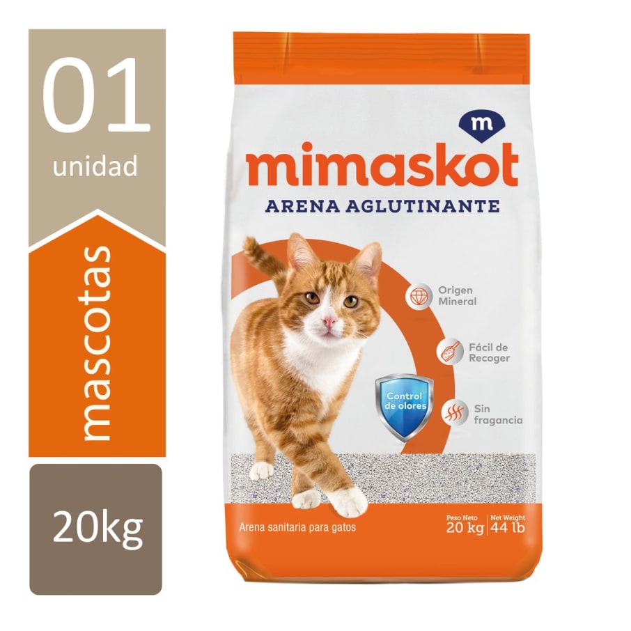 MIMASKOT GATOS ARENA GATOS 20KG