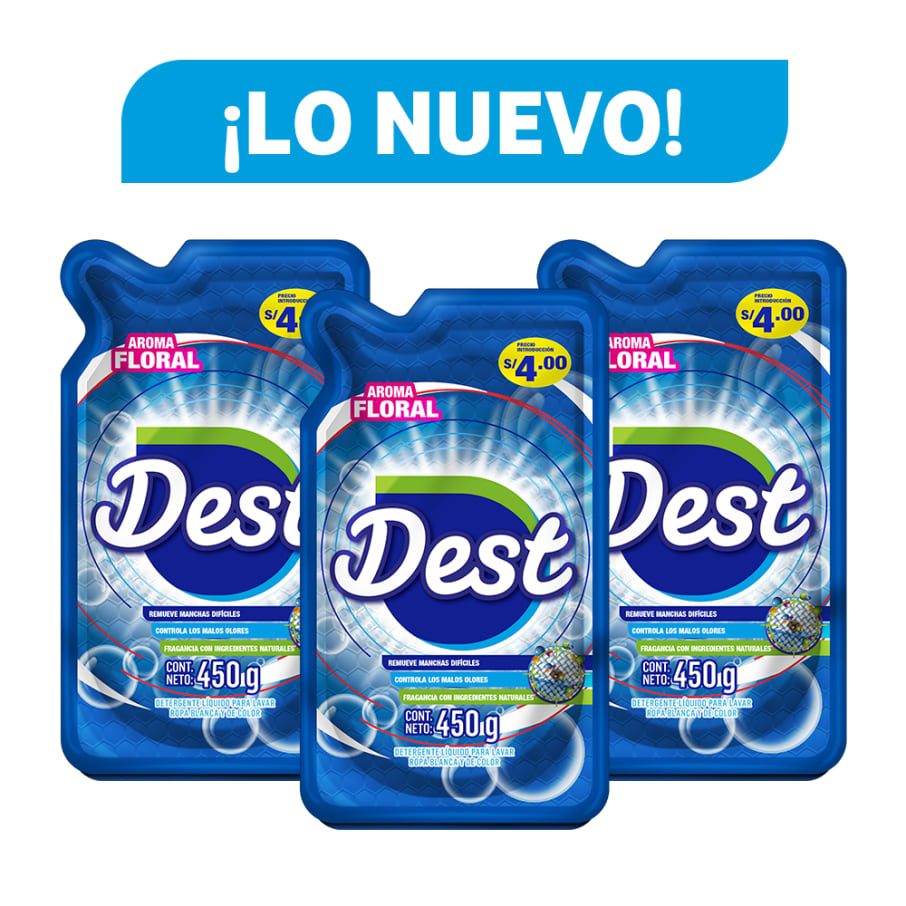 Detergente Líquido Dest 450 gr