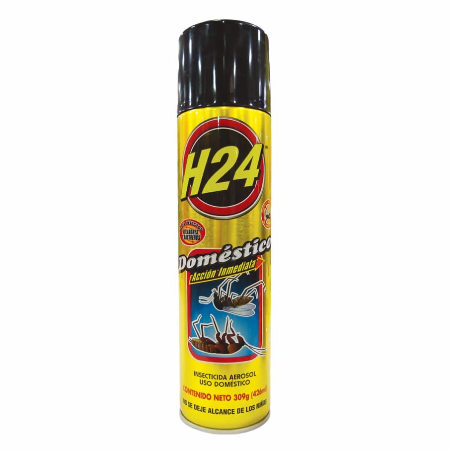 Insecticida H-24 Aerosol Domestico 429 Ml