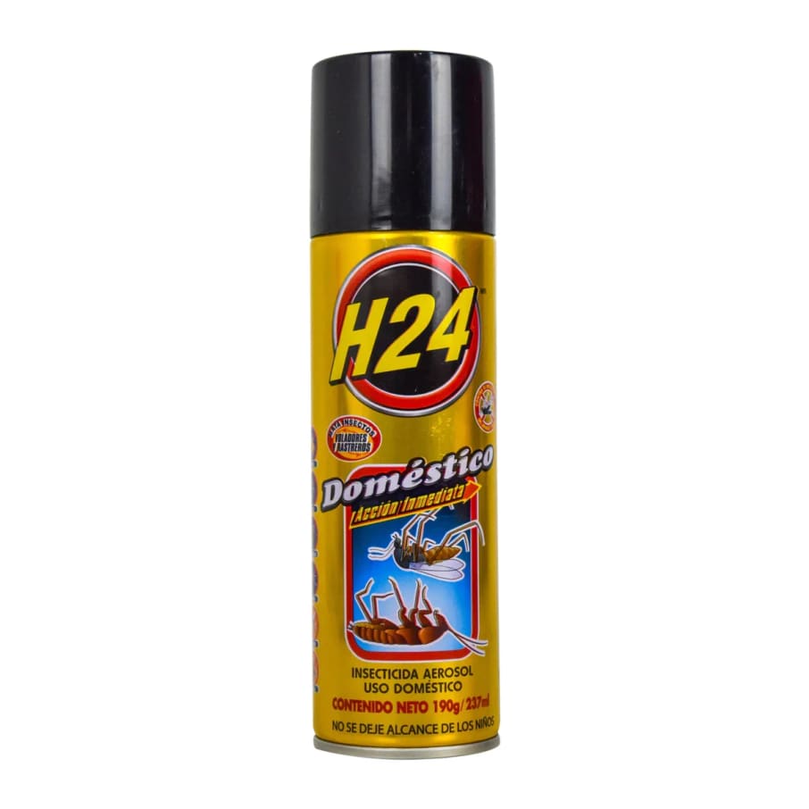 Insecticida H-24 Aerosol Domestico 190 Gr