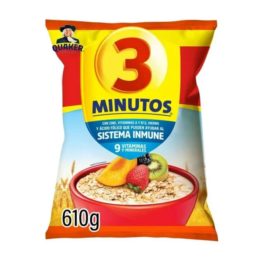 Cereal Mixto 3 Minutos 610 Gr Bolsa