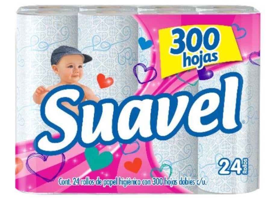 Papel Higienico Suavel 300Hd 24R. Todas