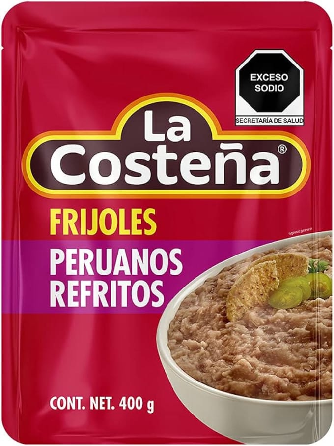 Frijoles Refritos Peruanos Costena 400 Gr Pouch