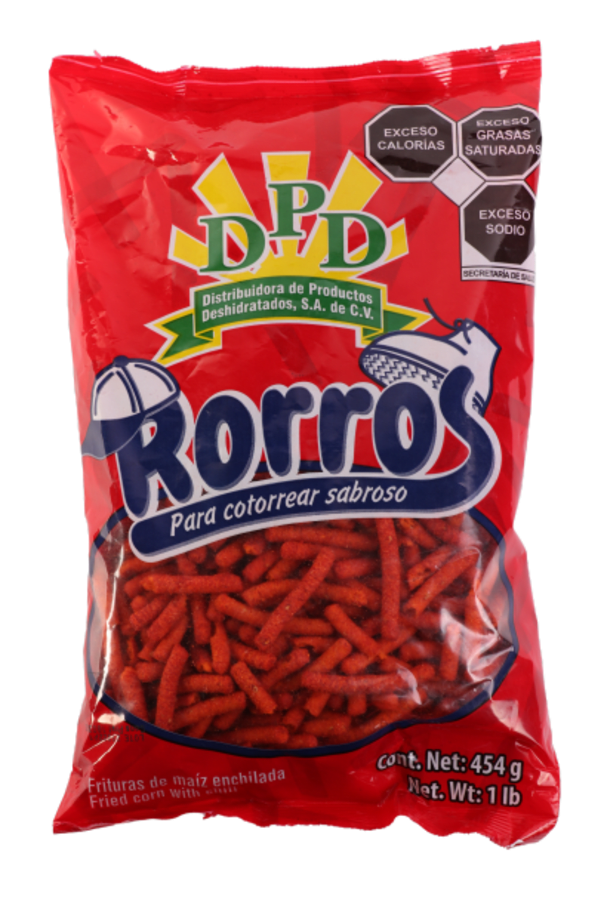 Frito Rorros Rojo Delgado 454 Gramos