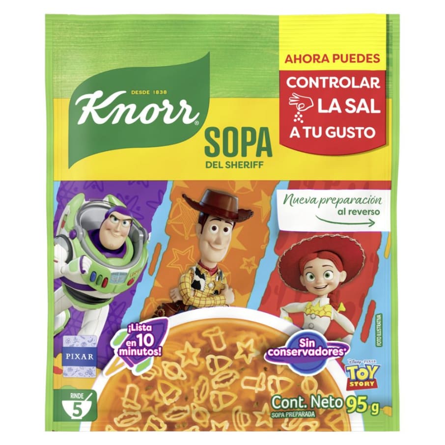 Knorr Sopa Pixar 115G