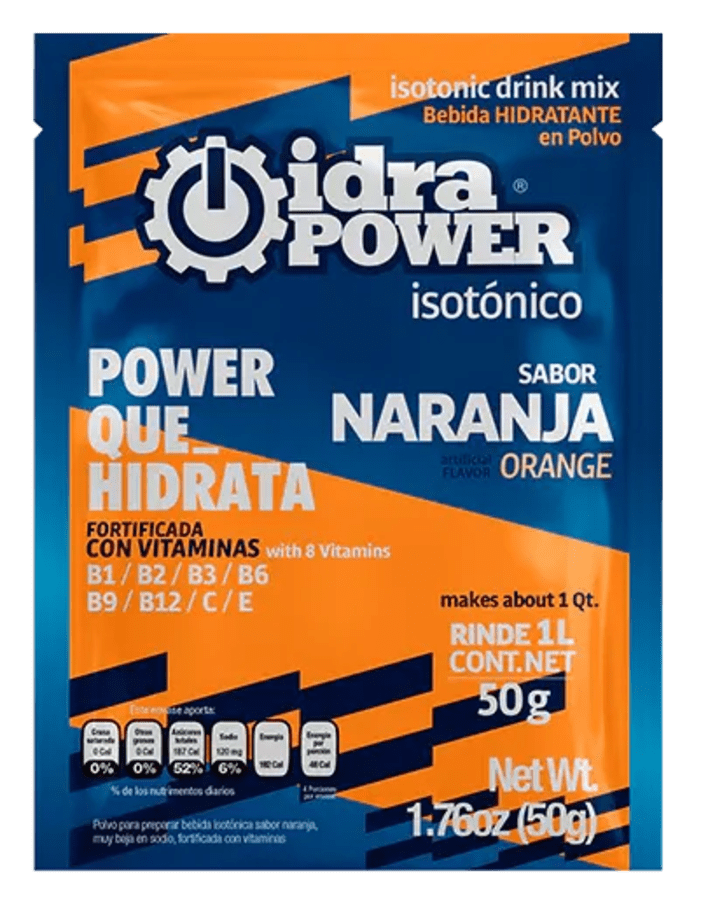 Idrapower Naranja 12/10/50G