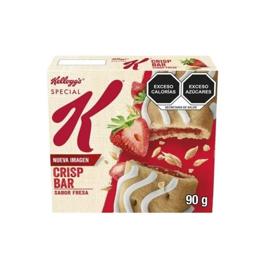 Barras Special K Crisp Fresa 90 Gr Kelloggs Todas