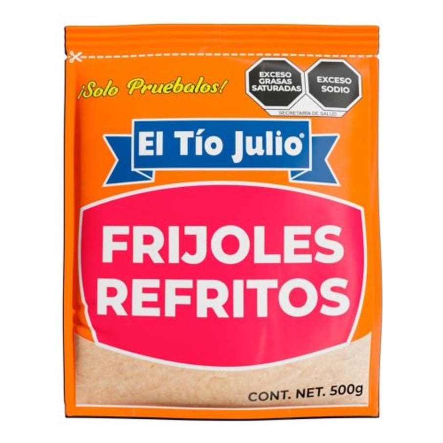 Frijoles Refritos El Tio Julio 500Gr