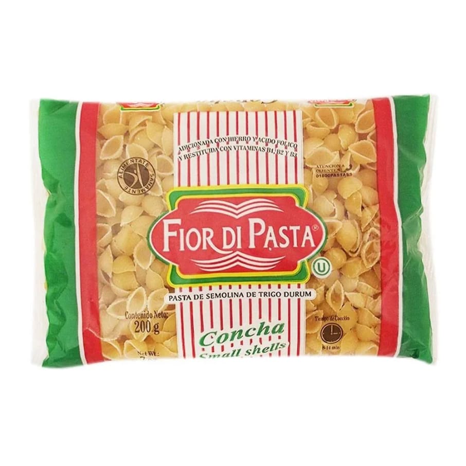 Pasta Para Sopa Concha Fior Di Pasta 200 Gr