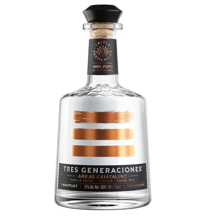 Tequila Tres Generaciones Cristalino 750 Ml