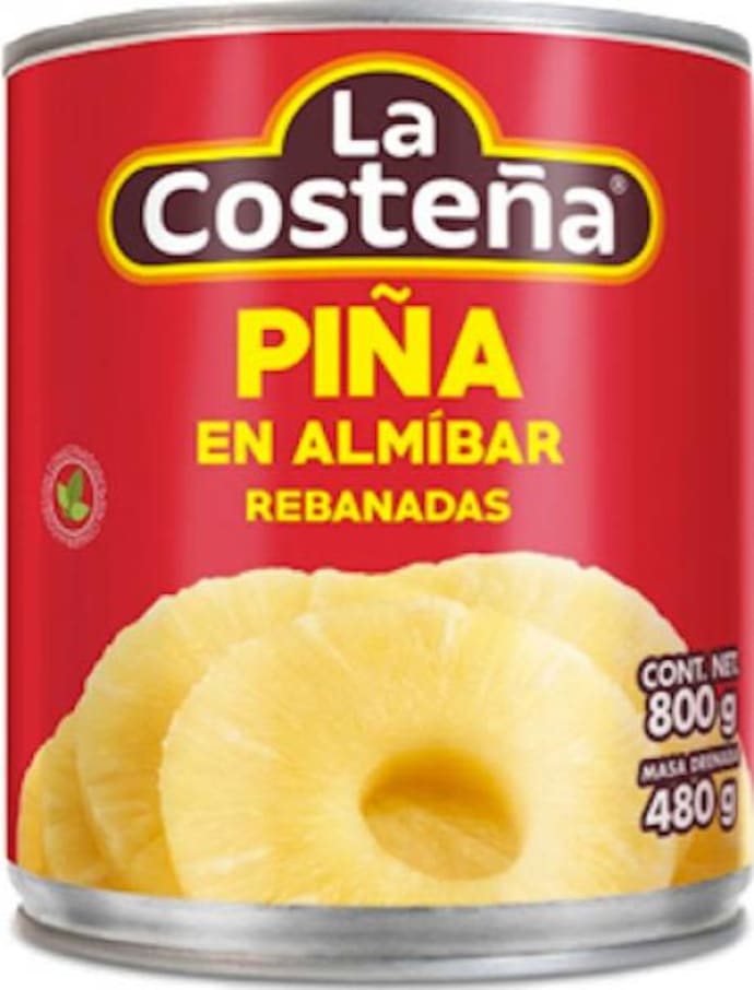 Pina En Rebanadas La Costena 800 Gr