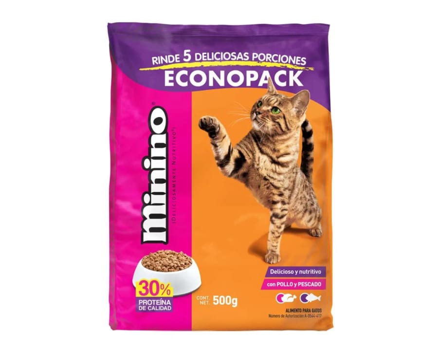 Alimento Gato Minino Econopack 500 Gr