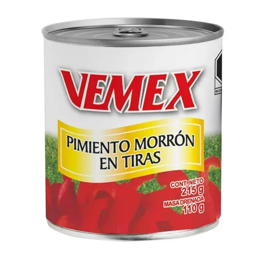 Pimiento Morron Vemex Tiras 215 Gr Todas