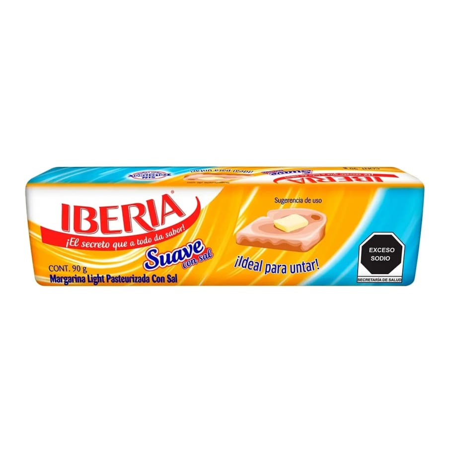 Margarina Iberia Norteña C/Sal 90Gr