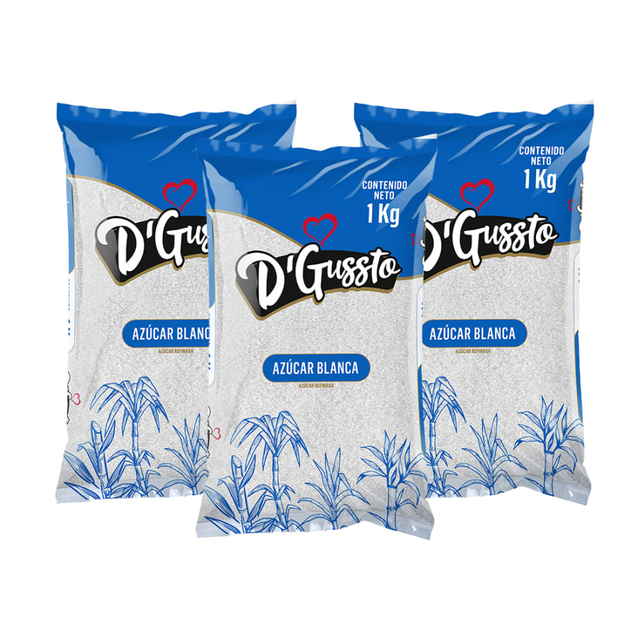 Azúcar blanca D' Gussto 1kg