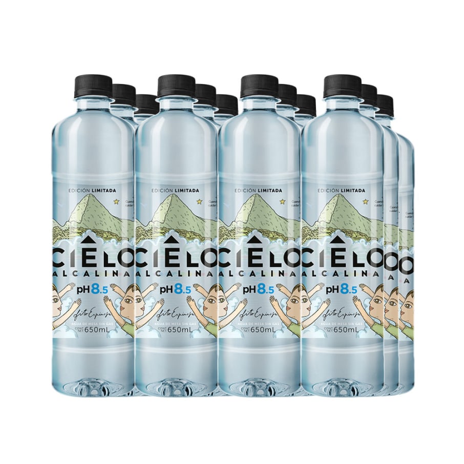 Agua Cielo Alcalina Sin Gas 650ml