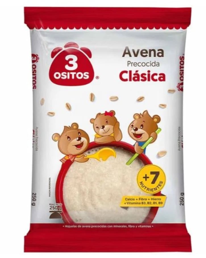 AVENA PREM CLASICA 3OSITOS 250 GR.