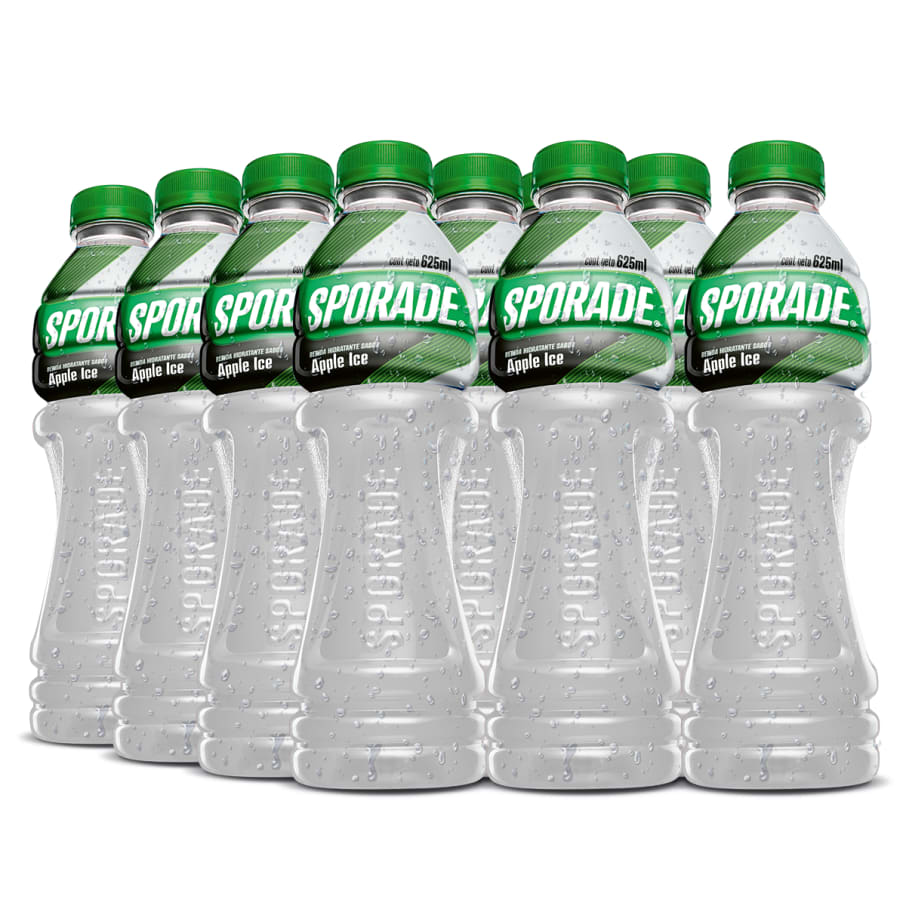 SPORADE APPLE ICE PET NO RETORNABLE 625 ML 12