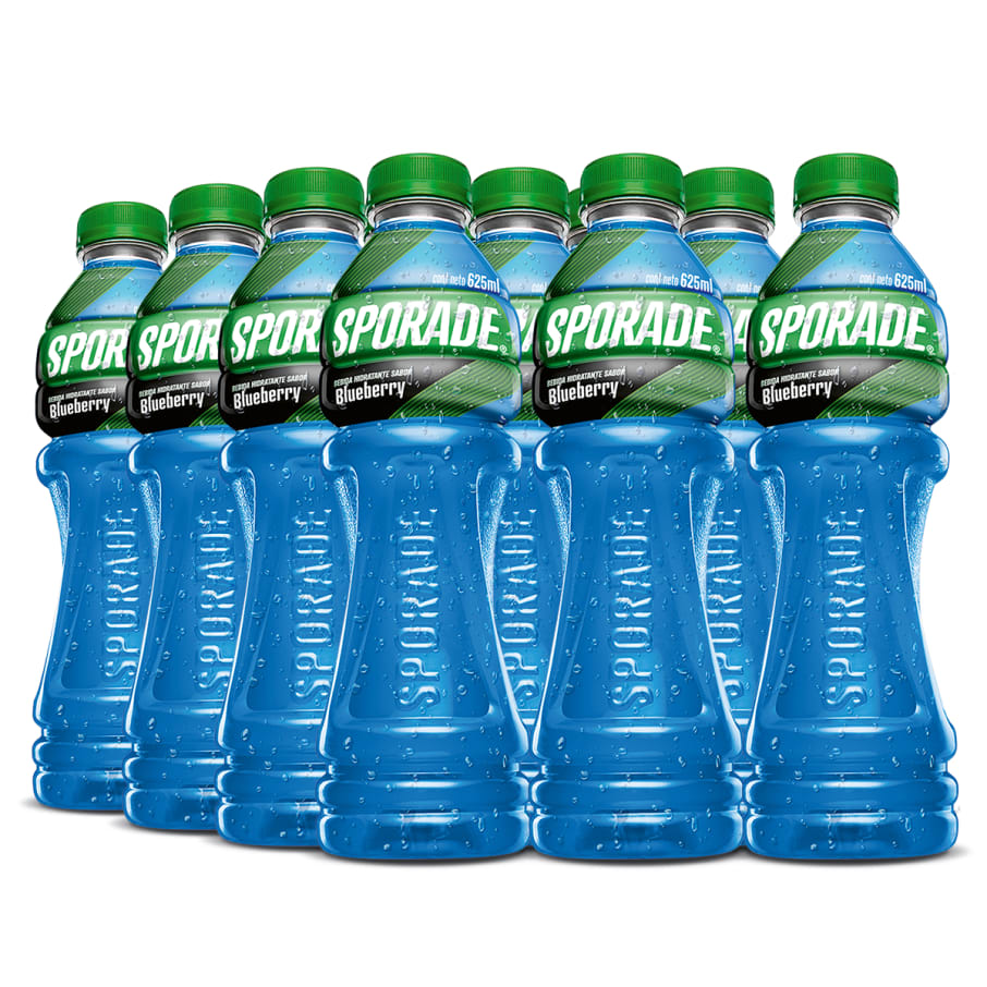 SPORADE BLUEBERRY PET NO RETORNABLE 625 ML 12