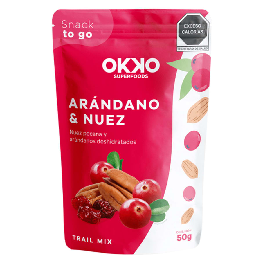 Nuez Y Arandano 50 Gr Okko