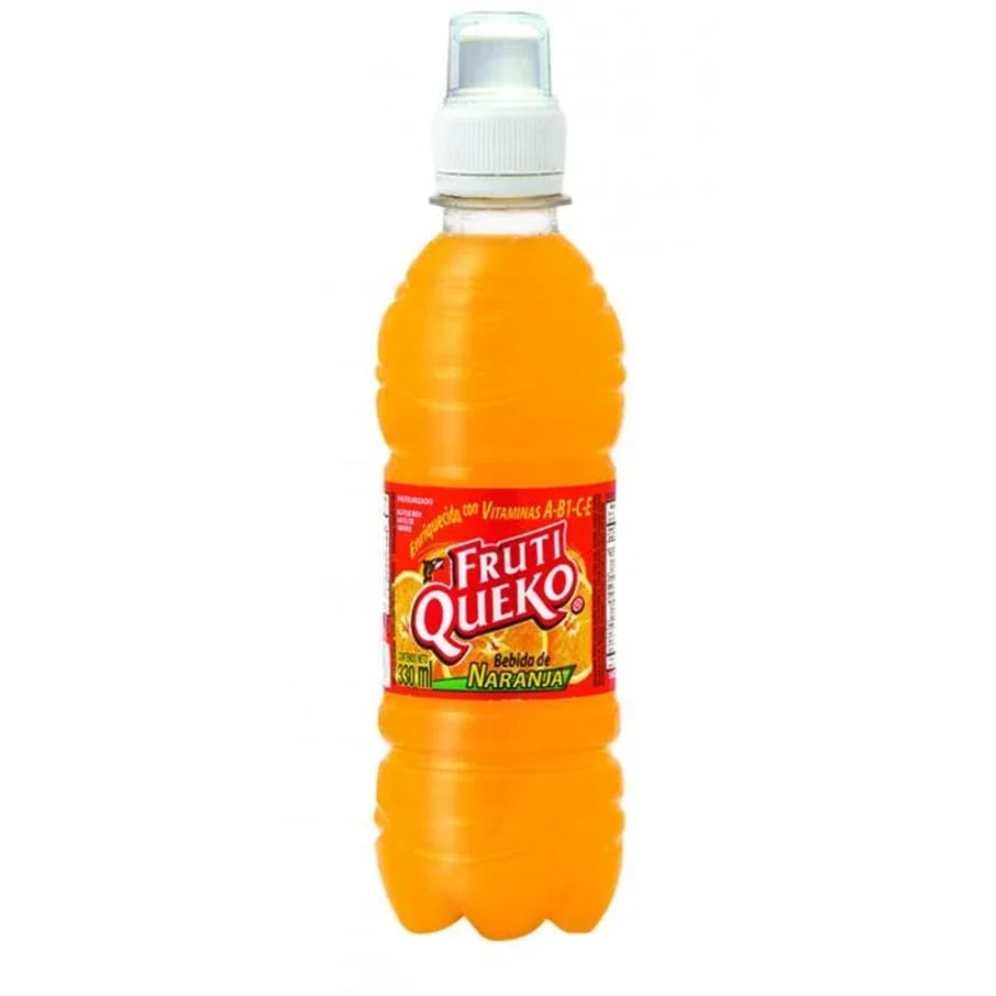 Fruti Queko 330 Ml Sabor Naranja