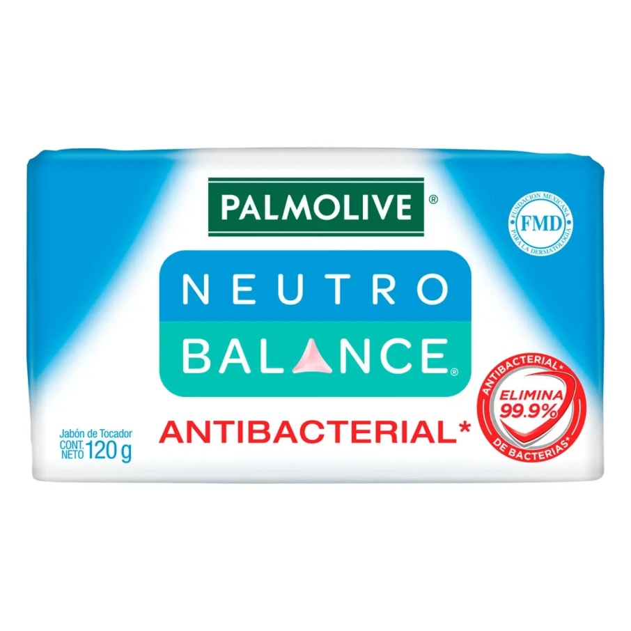 Jabon Palmolive Neutro Balance Antibacterial 120 Grs