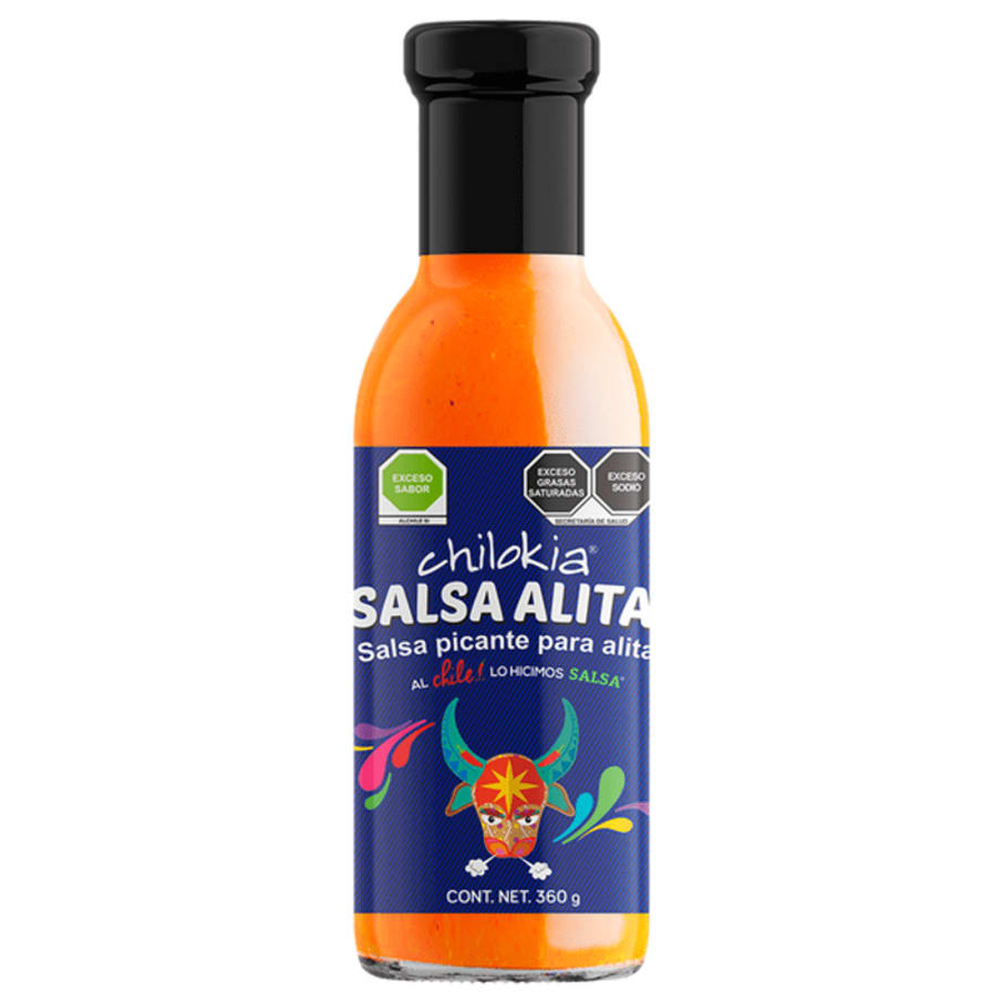 Salsa Para Alitas Chilokia 390 Gr Aa, A Y B