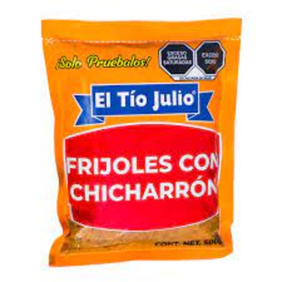 Frijol Ref. C/ Chicharron El Tio Julio 500Gr