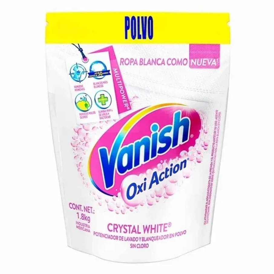 Vanish Quitamanchas Crystal White Doypack 120G