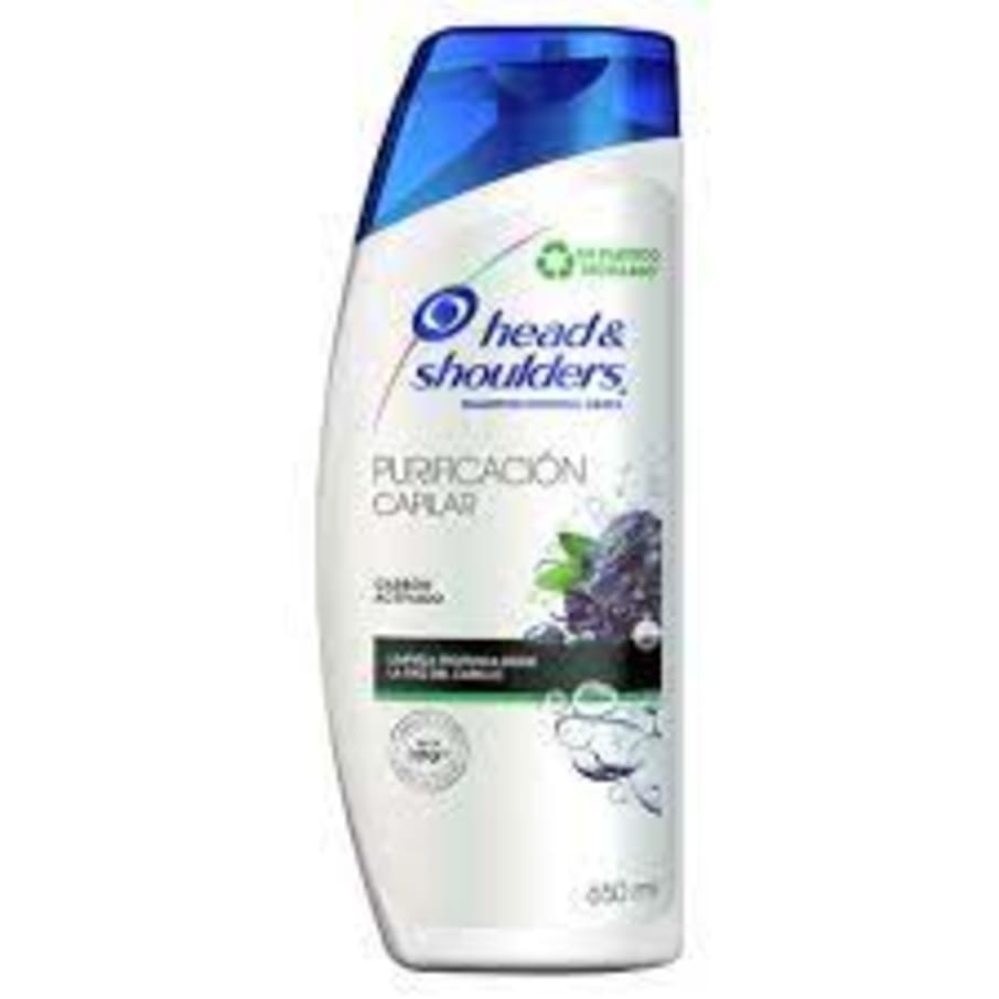 Shampoo Head & Shoulders Carbon Activado 650 Ml