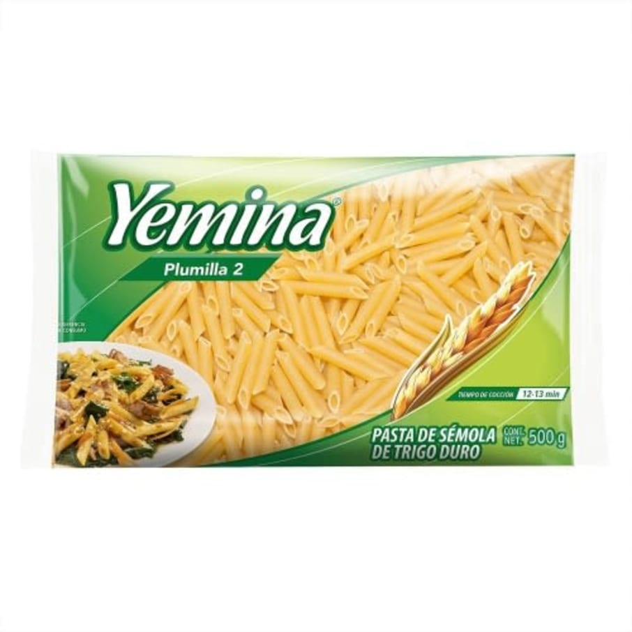 Pastas Yeminas Plumilla N 2 500G