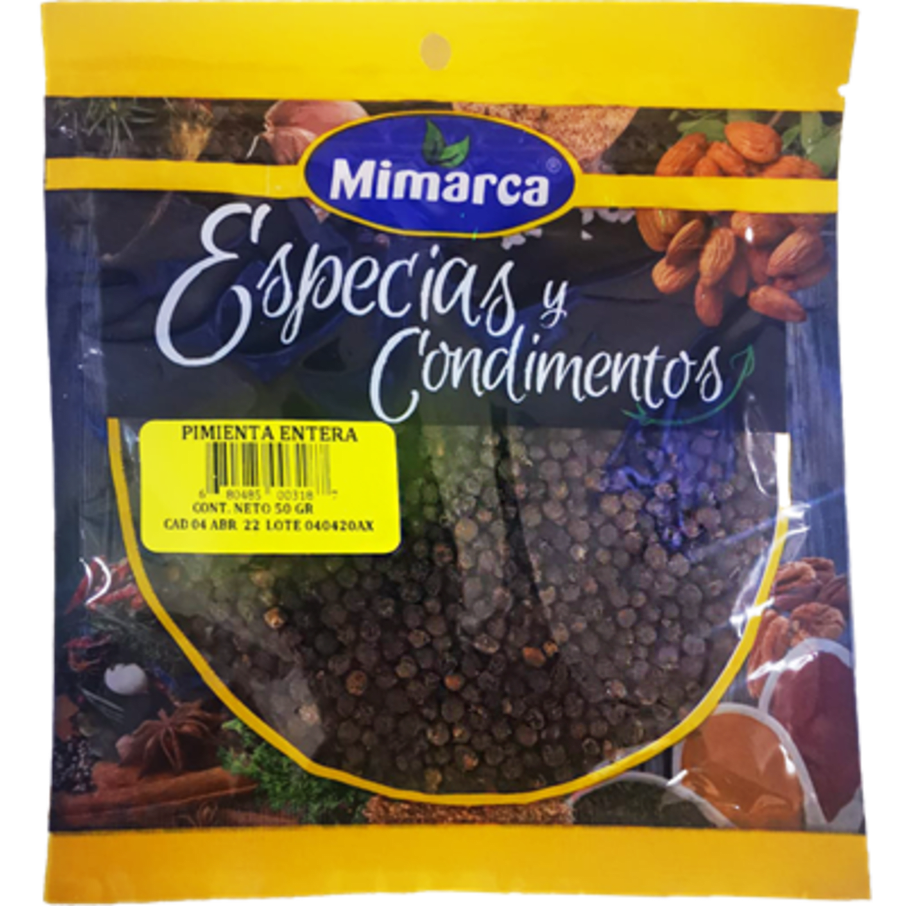 Pimienta Entera Mimarca 18 Gr